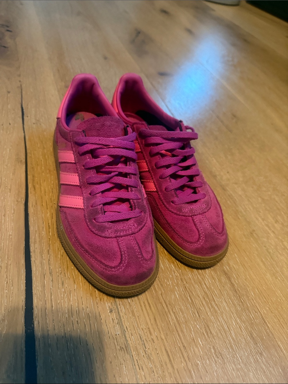 adidas Pink Suede Spezial Shoes